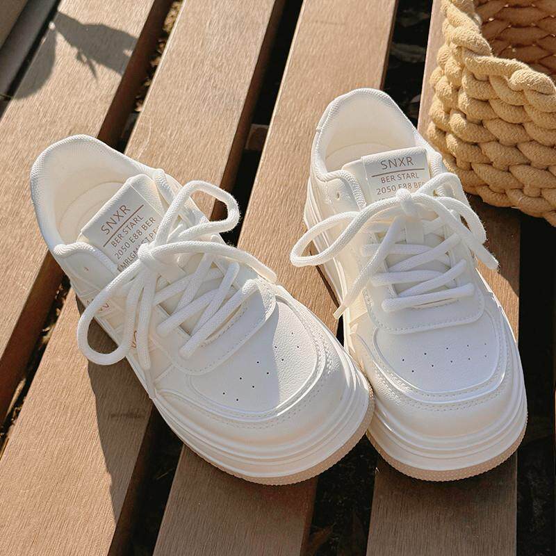 好货小白鞋女2026新款爆款春秋百搭学生配裙子鞋子女厚底韩系运动