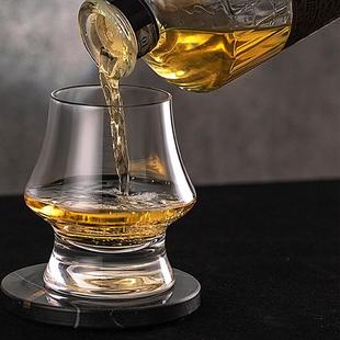 好货人工吹制水晶玻璃厚底威士忌品鉴杯闻香杯聚香杯洋酒杯郁金香