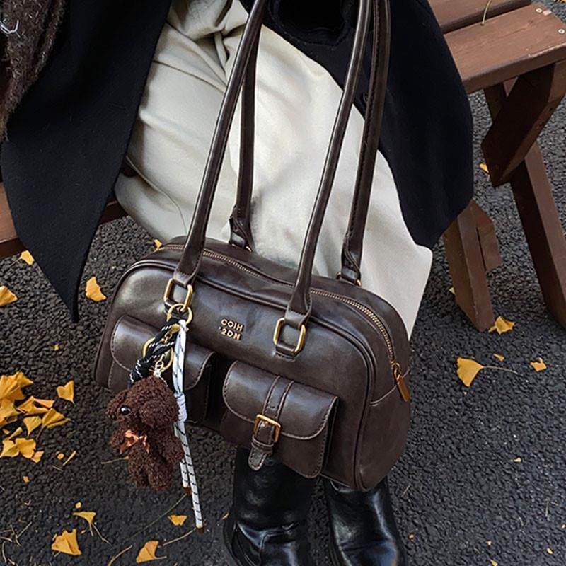 好货时尚休闲腋下包女2025秋冬新款潮流百搭多口袋单肩包高级感手,箱包皮具/热销女包/男包,腋下包,淘宝优惠券,粉丝福利购,淘宝优惠卷