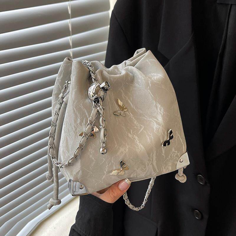 好货秋冬小包包女2025新款小众超火链条斜挎包高级质感轻奢单肩水