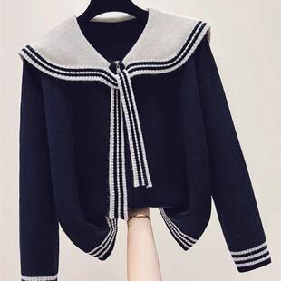 好货15初中学生12岁大童时尚毛衣女款2025新款秋冬13少女宽松针织