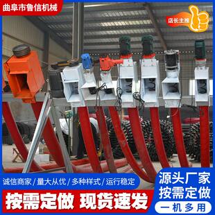 山东厂家加工吸粮机软管抽粮机定做多种规格便携塑料粉末吸料机