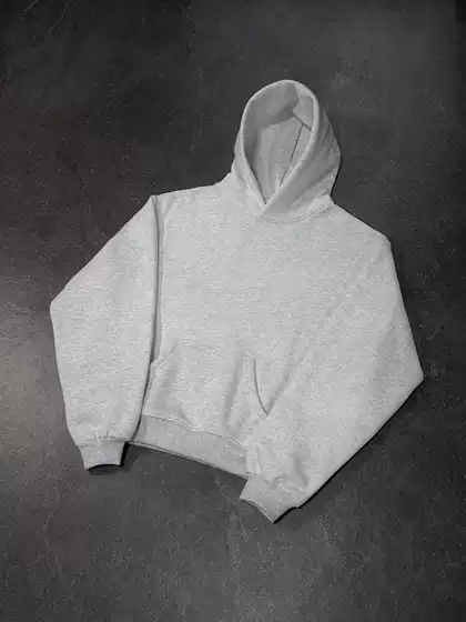 Mobius Hoodie Floral Gray Sweatshirt