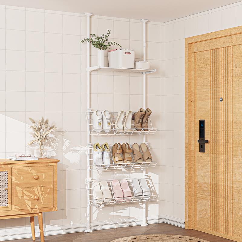 简易鞋架门口入户小家用窄多层门后顶天立地鞋柜省空间鞋子置物架