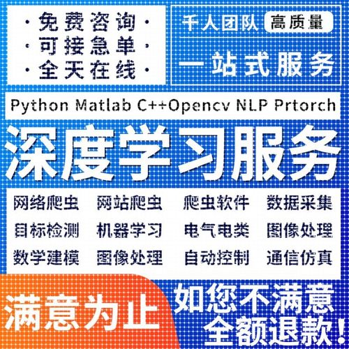 python代编程机器深度学习代码复现matlab代编写神经网络算法代跑