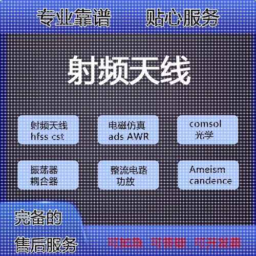 代做HFSS天线指导/答疑/amesim/feko/fdtd/微波cst/ads射频仿真