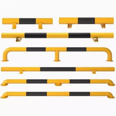 u型钢管防撞护栏道路汽车防护栏杆m型挡车器挡车桩车库停车位地挡