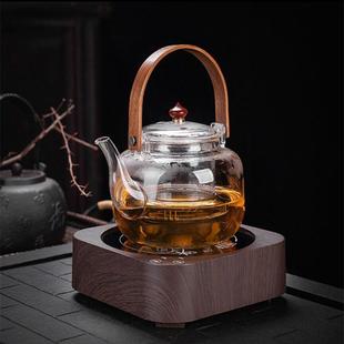 耐高温电陶炉泡茶养生壶煮茶器家用烧水玻璃蒸煮壶静音电磁炉套装