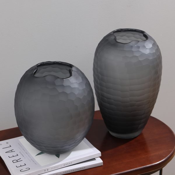 新款轻奢玻璃花瓶2022摆件餐桌客厅感现代简约水养北欧高级插花