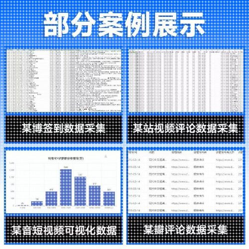 python代编程网页爬虫代做接单网络数据爬取收集采集数据抓取软件