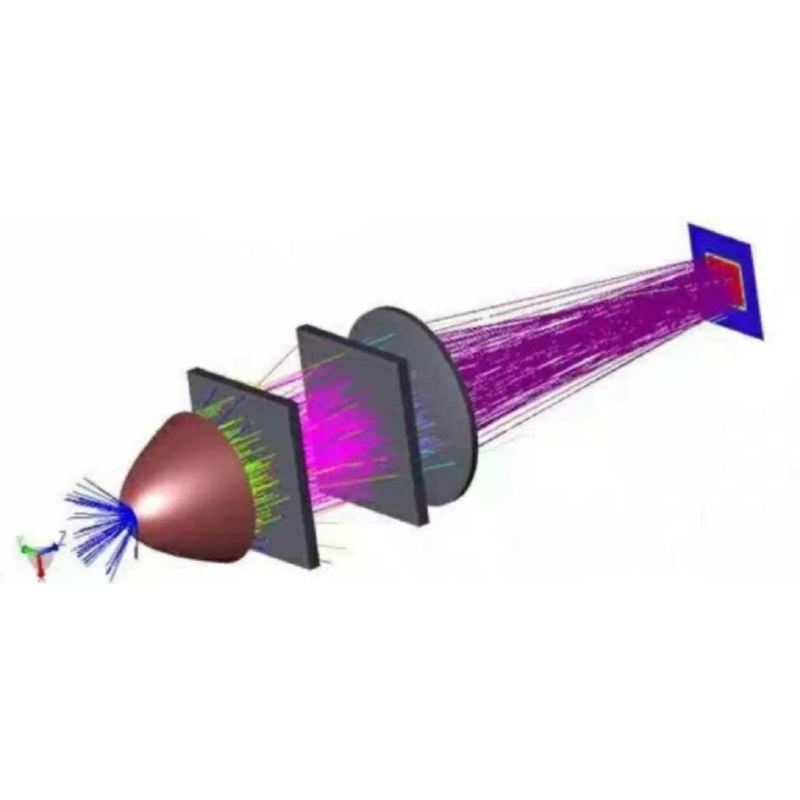 科学实验光学设计素材3D立体几何图形彩色线条源文件
