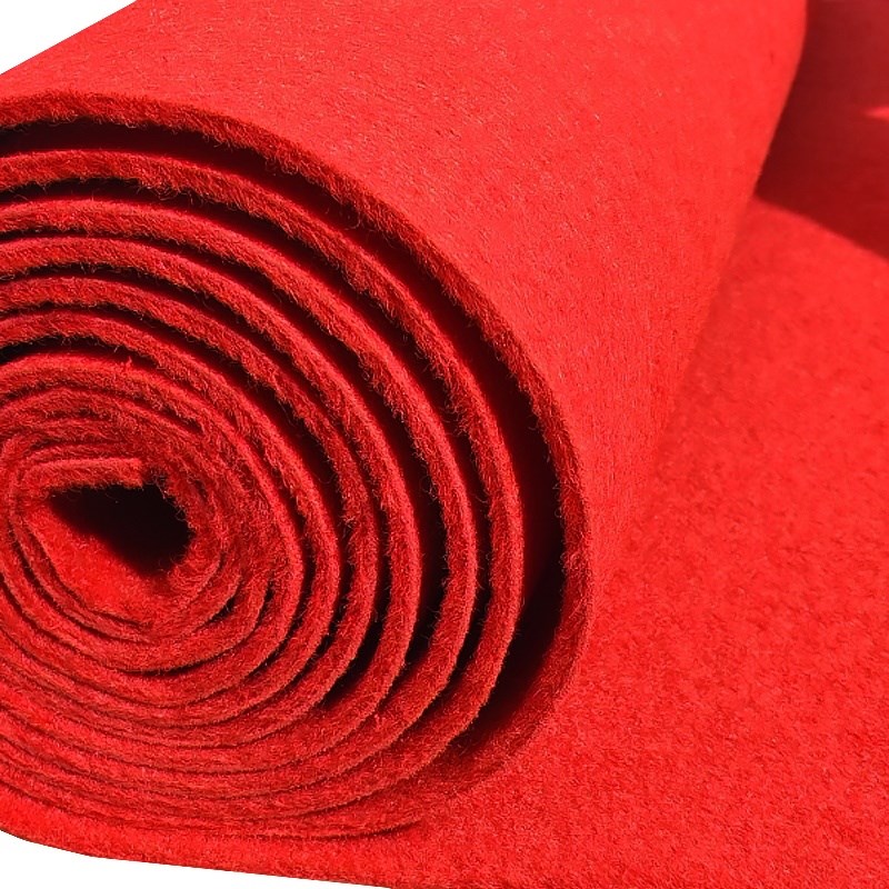 加厚红地毯长期使用店铺开 业门口活动展会舞台大面积商用防