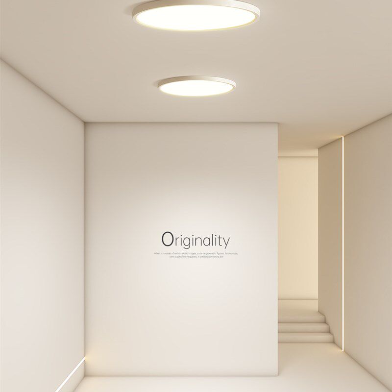 超薄通道走廊f灯全光谱Led顶灯圆形阳台灯卧室房间2025新灯