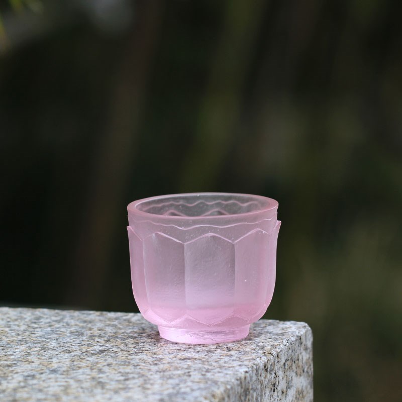 琉璃杯建水杯茶杯摆件居家客厅茶室茶席桌面书房摆放画具用品