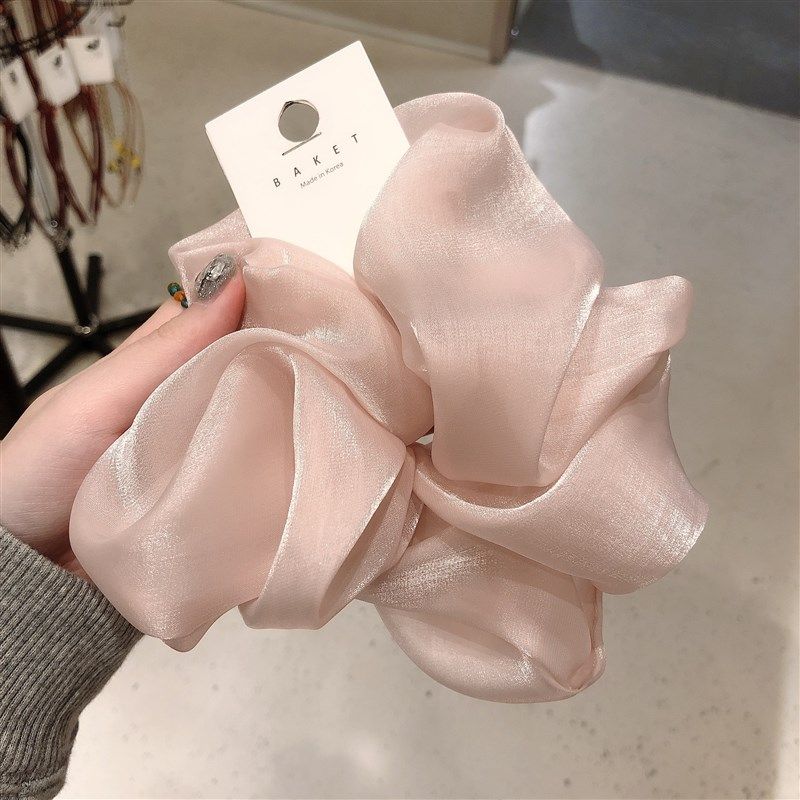 韩国东大门baket光泽感纯色大肠发圈夸张正确版发绳少女头绳头花,饰品/流行首饰/时尚饰品新,发饰,淘宝优惠券,粉丝福利购,淘宝优惠卷