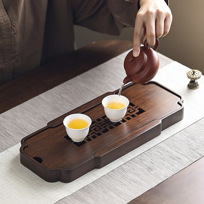 重竹干泡茶盘竹制简约家用办公室托盘功夫茶具储水茶盘茶海小茶台,餐饮具,茶盘,淘宝优惠券,粉丝福利购,淘宝优惠卷