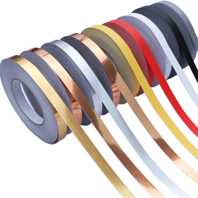 自粘美缝贴条衣整体橱柜门边框装饰金银黑色贴纸背景石膏线艺术美