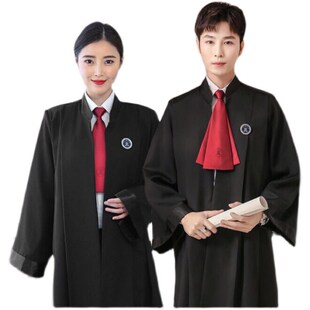 律师袍男女律师出庭服律协新款律师服工作服开庭服装制服春夏秋冬
