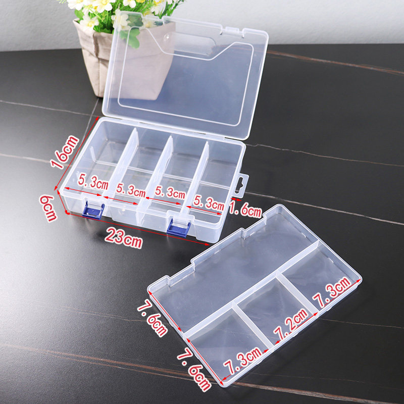 防尘拼图收纳盒透明家用儿童拼图益智玩具整理盒拼装零件分类盒子,收纳整理,桌面收纳盒,淘宝优惠券,粉丝福利购,淘宝优惠卷