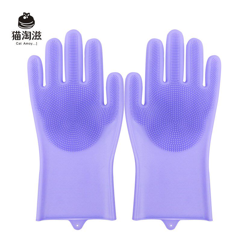 宠物洗澡手套狗狗猫咪洗澡神器猫防抓金毛搓澡带刷子泰迪防咬用品