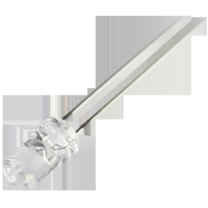 5mm超高亮发光二极管正白红蓝绿黄聚光插件灯柱指示鼠标灯led灯珠