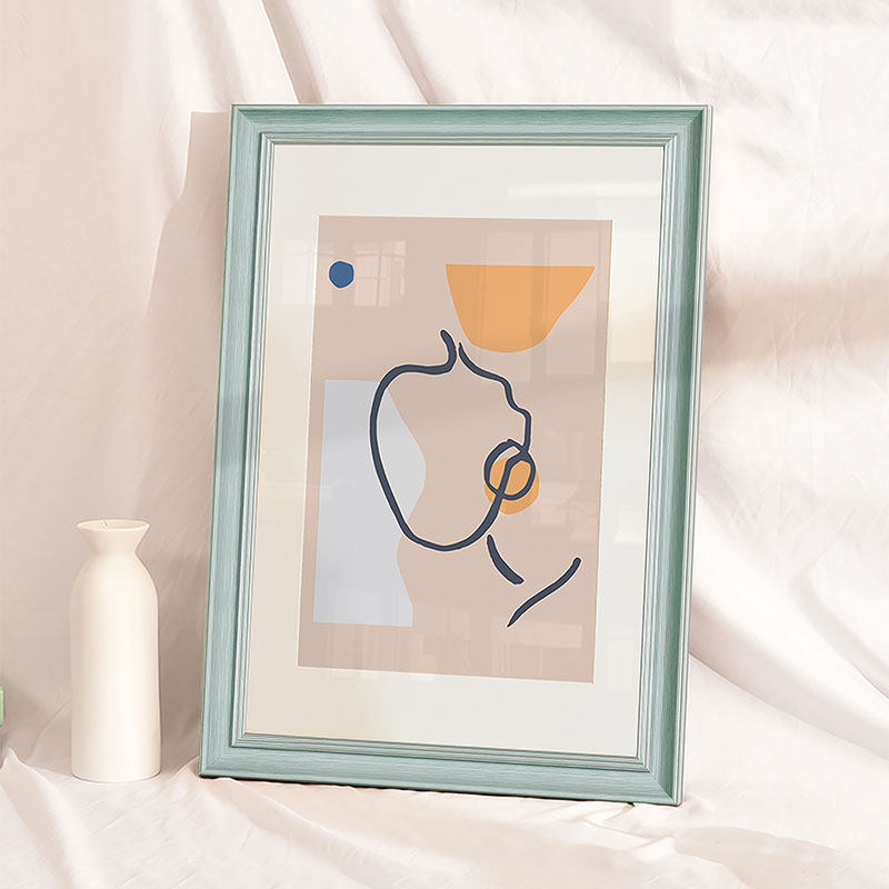 欧式做旧大相框定制30 16 18 20 24寸50cm75厘米装裱画框挂墙美式