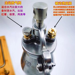 爆百谷新款520型爆米花机迷你粮食放式放大器304不锈钢手摇米花锅