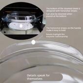 玻璃微波炉蒸笼蒸锅煮饭蒸米饭容器碗器皿专用饭盒加热煲饭煲蒸盒