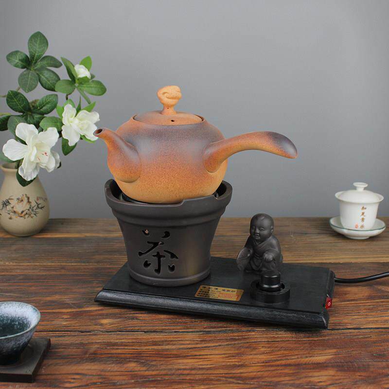 陶然快煮壶 童趣功夫煮茶器 紫砂玻璃陶瓷养生壶电子热烧水壶陶炉