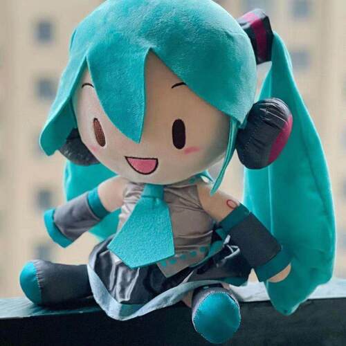 bilibili哔哩哔哩初音未来Preciality周边抱枕毛绒fu玩偶公仔娃娃
