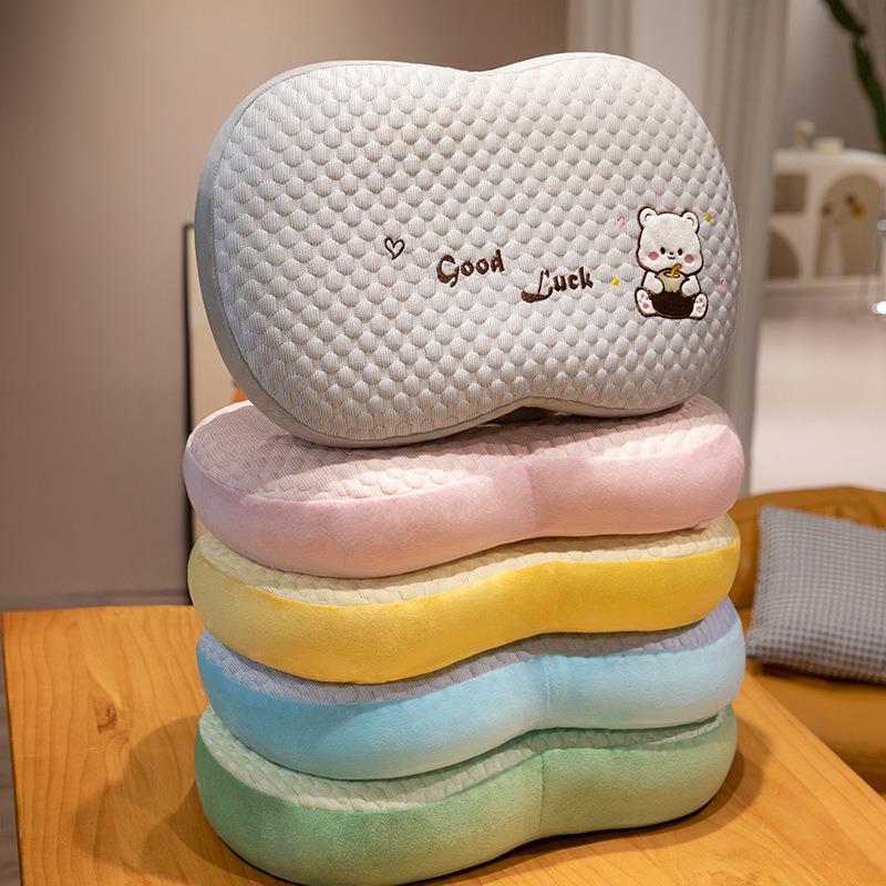 夏季冰丝凉感午睡枕便携式小枕头办公室午休趴睡枕抱枕课桌枕书桌