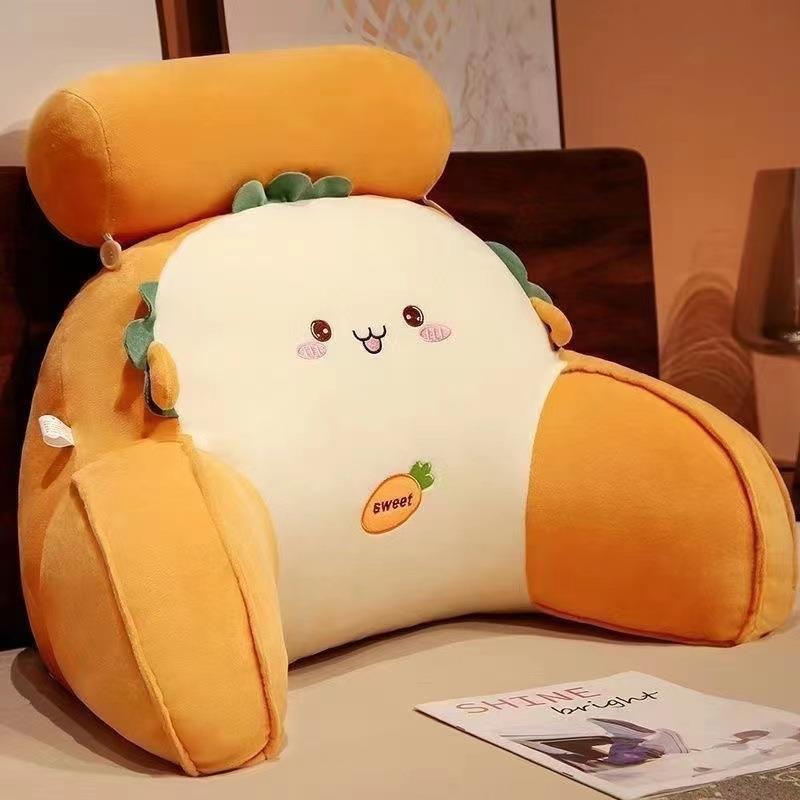 床头靠垫大靠背靠枕床头玩手机抱枕软包宿舍床上看书沙发护腰靠垫