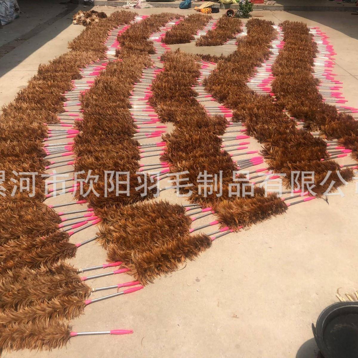 鸡毛掸子 家用除尘掸子清洁 70cm工艺鸡毛扫羽毛掸 鸡毛掸子