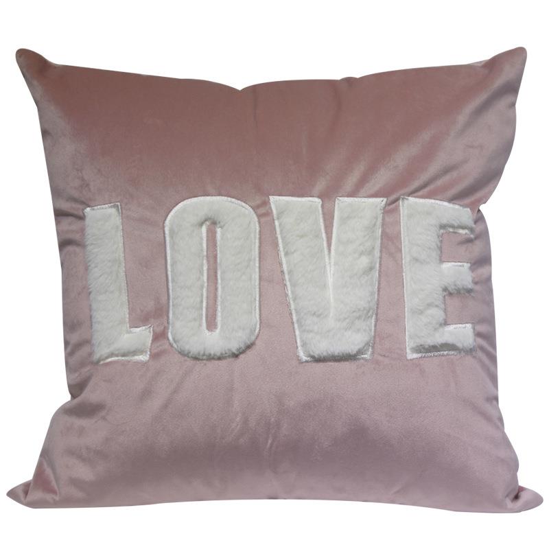 现代简约浩娜家纺家具抱枕套 汽车抱枕沙发抱枕套靠垫不含芯