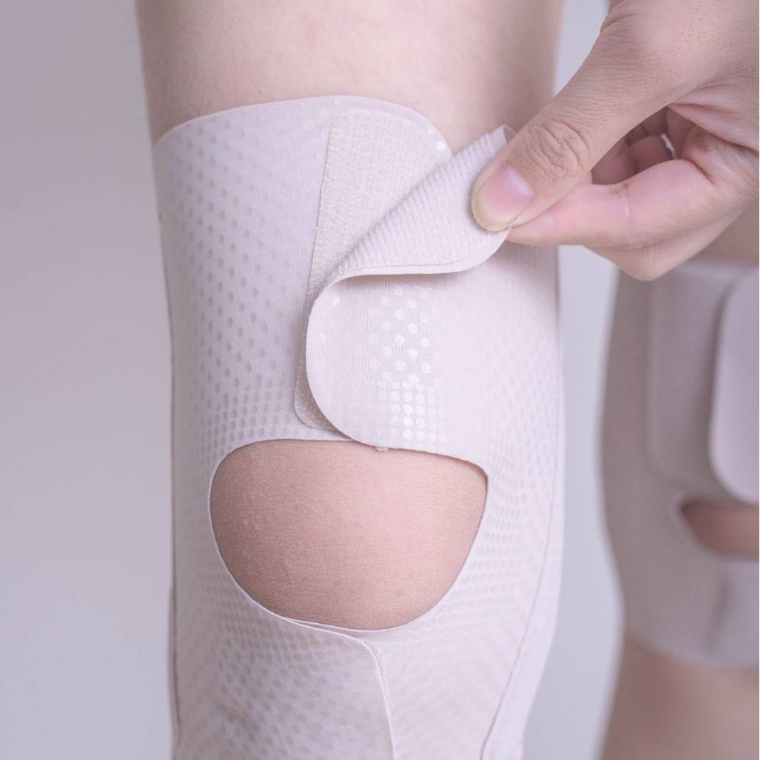轻薄保护髌骨护膝拉伸男女士关节运动膝盖保护套跑步护具带夏季