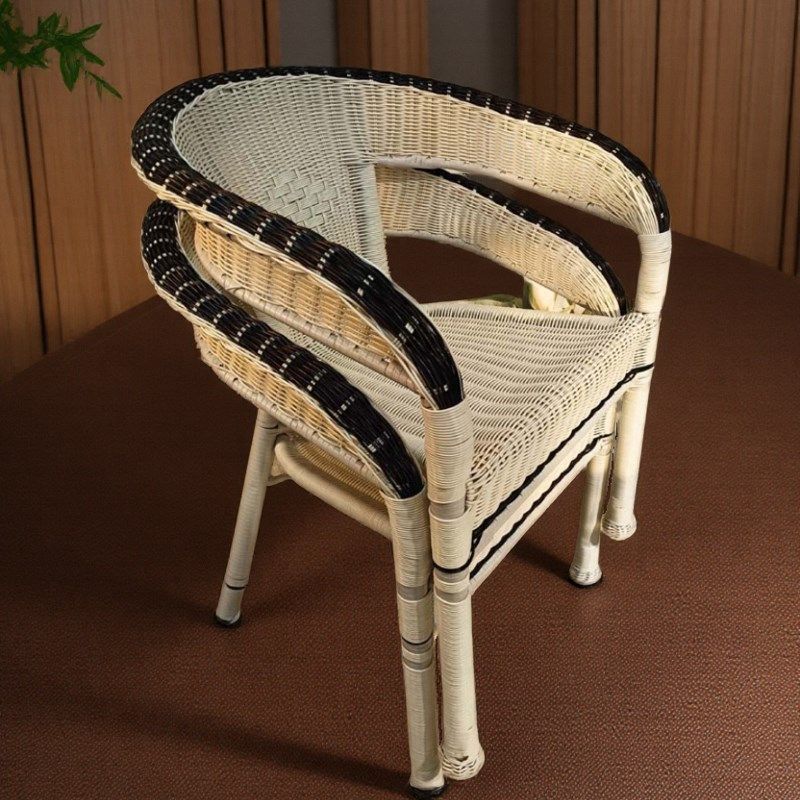 老人椅纳凉椅久坐不累阳台藤椅编织藤条靠背椅扶手养老院椅子喝茶,住宅家具,阳台椅,淘宝优惠券,粉丝福利购,淘宝优惠卷