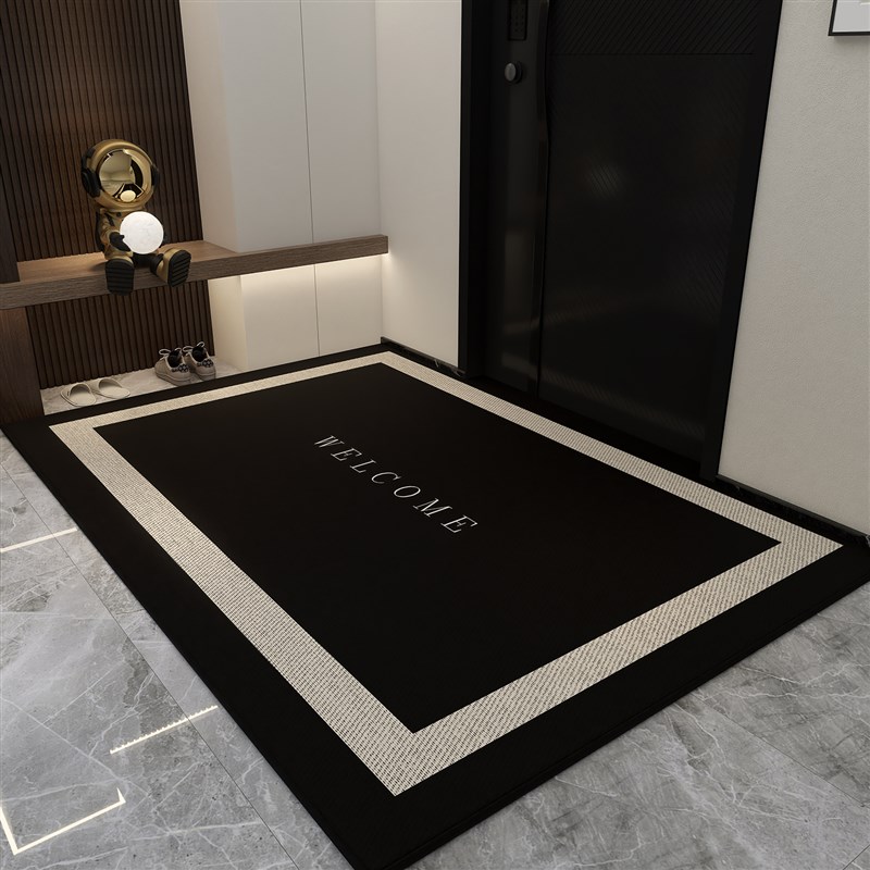 入户门地垫高级感脚垫可裁剪入户地垫大门口玄关进门地毯室内室外