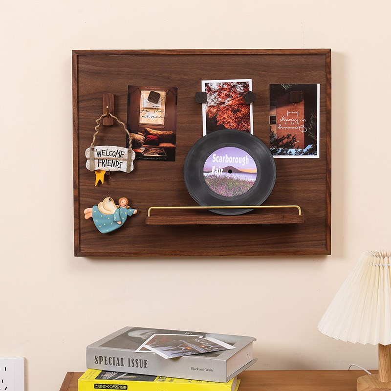 电表箱装饰画相框板实木收纳diy磁吸配电箱多功能弱电箱遮挡挂墙