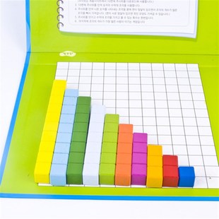 玩具儿童数学形状颜色3 15拼搭积木积木认知小古氏教具岁