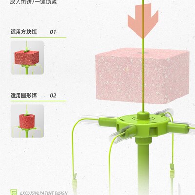 万能鱼钩鲢鳙翻板钩新款通杀鲢鱼钓组套装鲢鳙专用盘钩20.22升级