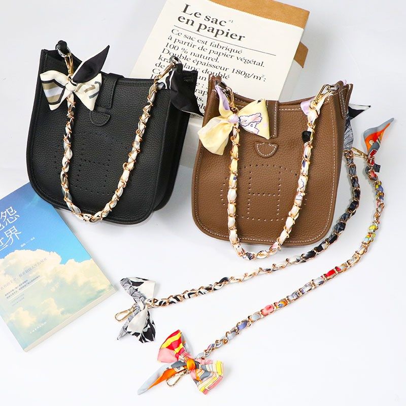 腋下包肩带链条短包带单买小细链子金属包链女包手提带配件单肩带