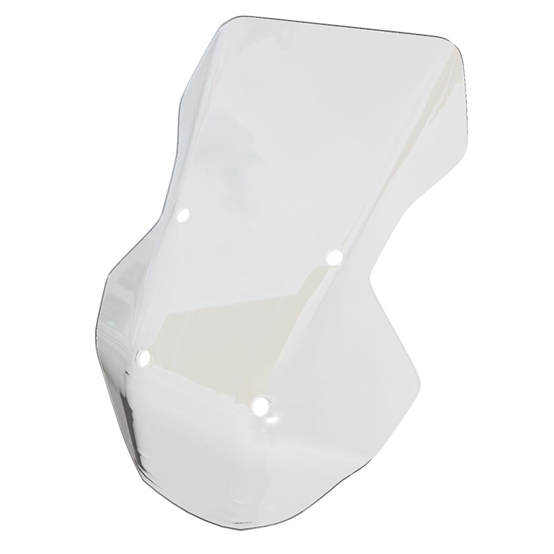 适用龙嘉XDV250Si前挡风玻璃专用改装加高透明风挡护胸挡雨板配件