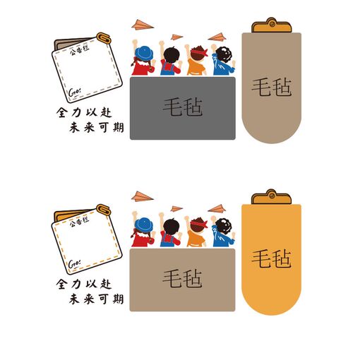 毛毡公告栏照片展示黑板报托管班务级布置教室装饰文化墙贴纸互动