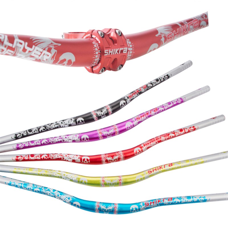 山地自行车铝合金31.8*720燕把35*780mm越野车把速降横把大弯把