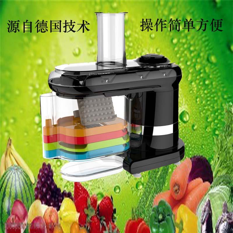 促销家用电动切菜机土豆黄瓜切片切丁切丝刨丝碎菜机沙拉机绞菜机