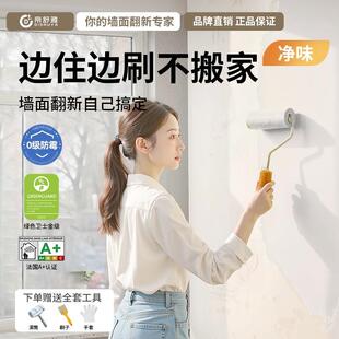 乳胶漆室内家用涂料内墙面翻新彩色自刷白色环保防水防潮防霉25KG