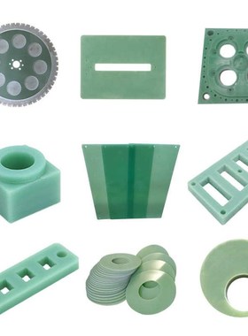 3240环氧板耐高温桔红色电木绝缘B板FR-4玻纤板防静电雕刻加工定