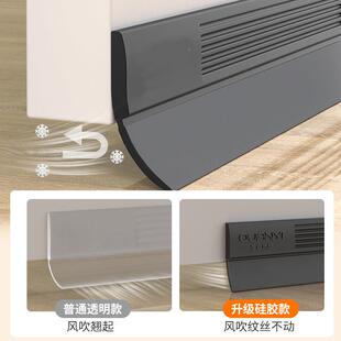 板门密封条门底隔音缝防盗门缝大隙挡玻璃门胶条蒸心人窗户挡风条