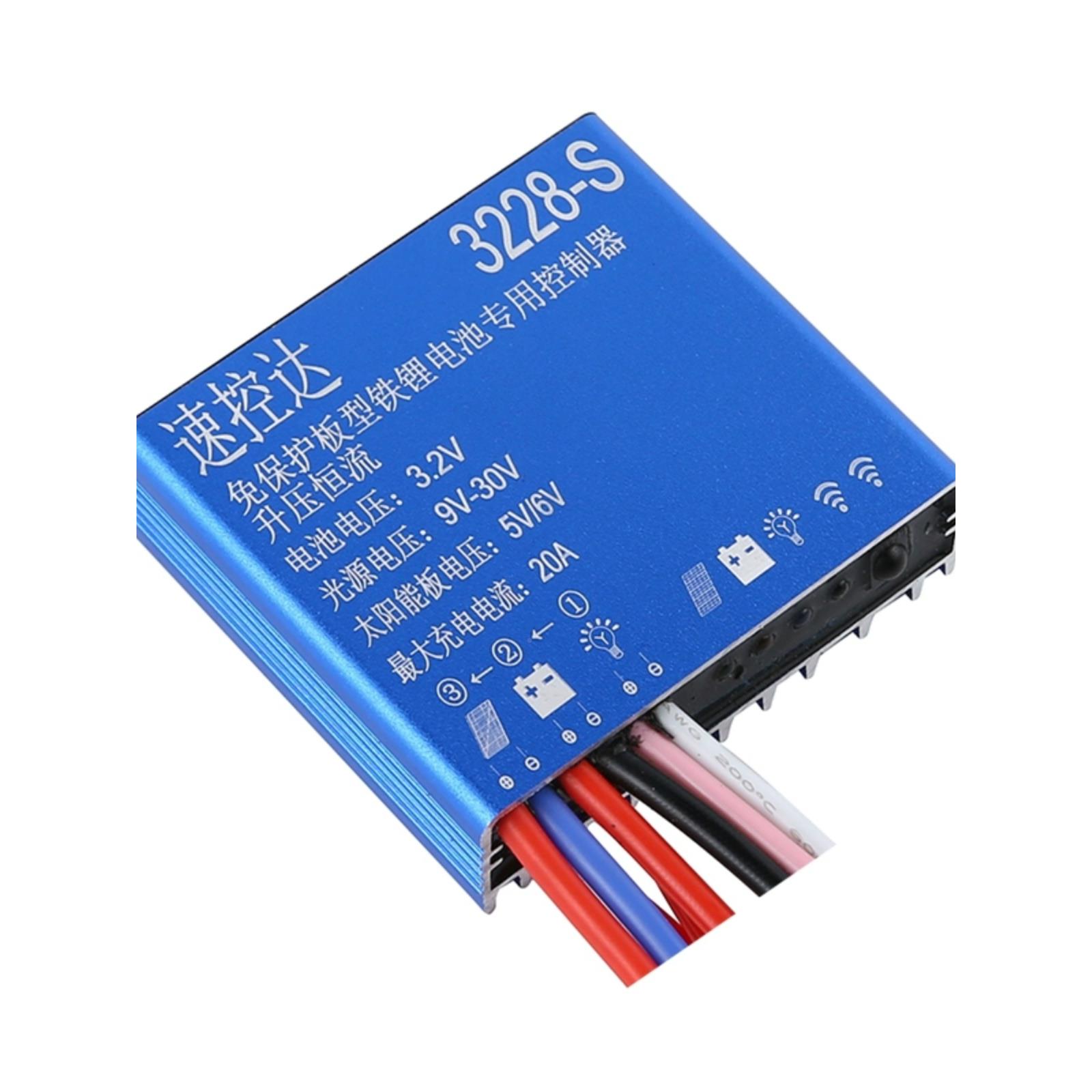 太阳能路维修和改装12升压控制3.GSQ2V控制板锂电池通用降配灯器