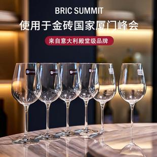 进口水晶璃玛祖卡多红酒杯轻奢高级感家用高玻档套装勃艮第波尔萄